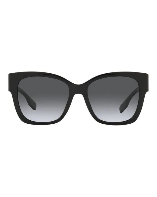 Burberry Black Ladies' Sunglasses Ruth Be 4345