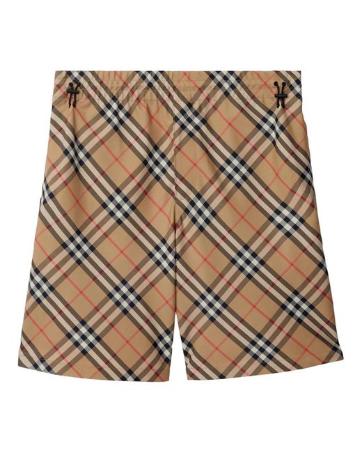 Casual shorts di Burberry in Brown da Uomo