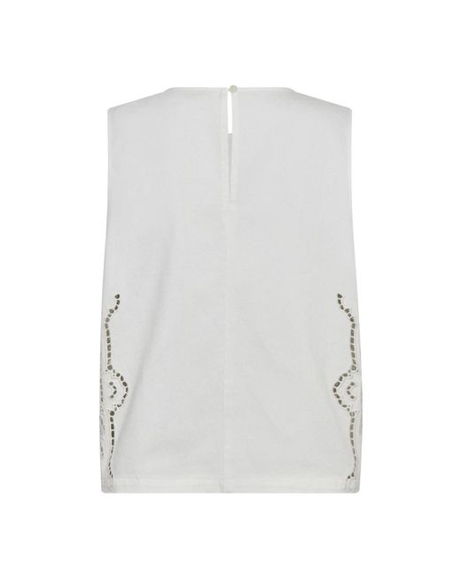 co'couture Overhemden ,Wit ,Blouses in het White