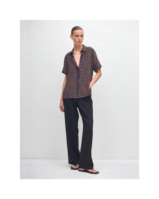 Shirts Matteau en coloris Purple