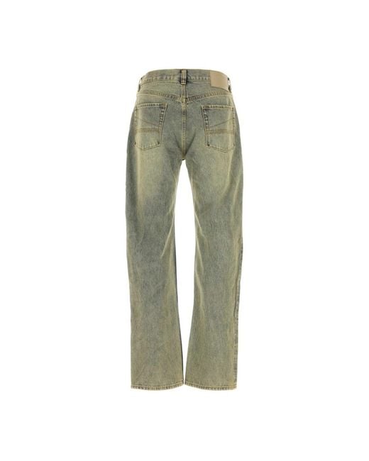 Entire studios Green Straight Jeans for men