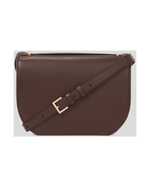 Karl Lagerfeld Brown Cross Body Bags