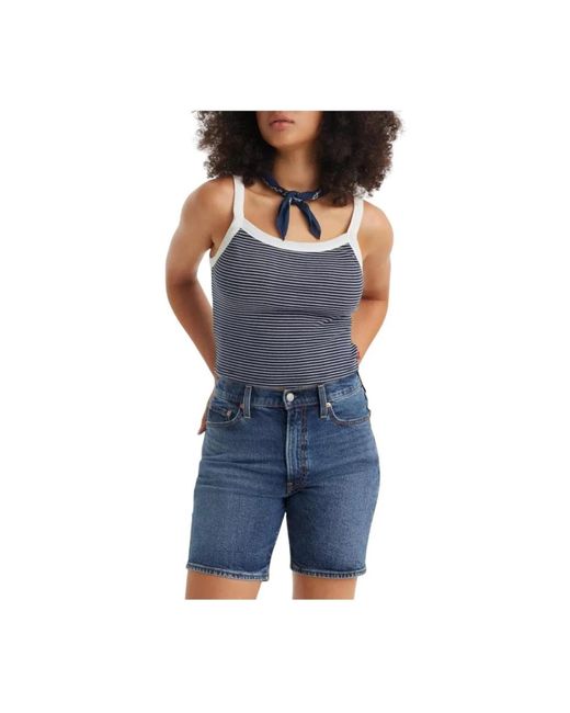 Levi's Blue Denim Shorts