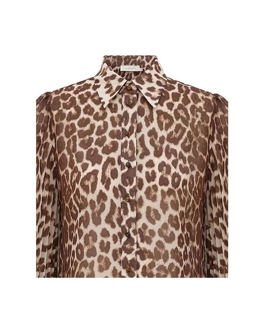 Zimmermann Brown Shirts