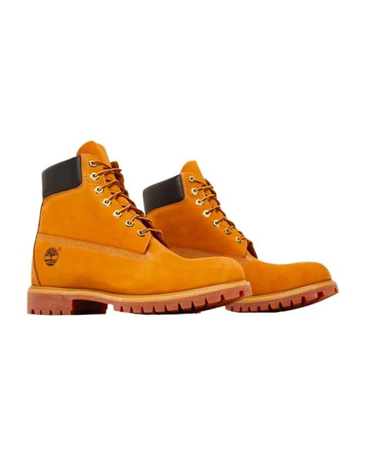 Shoes > boots > lace-up boots Timberland en coloris Orange