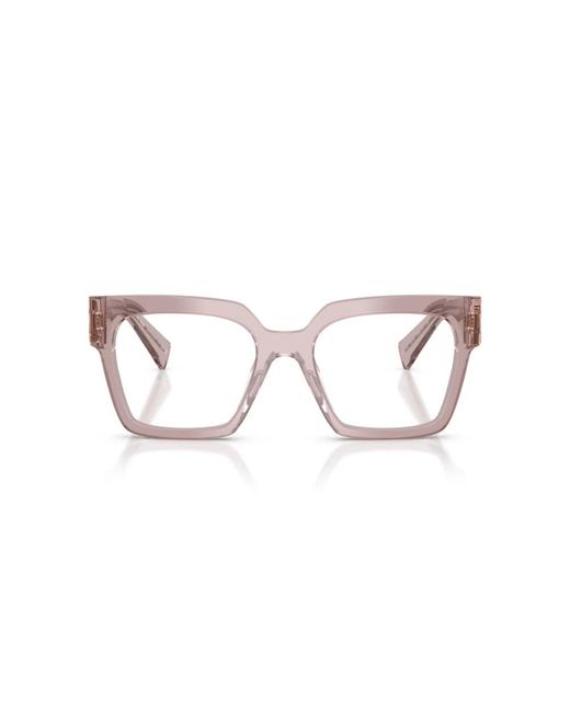 Miu Miu Purple Glasses