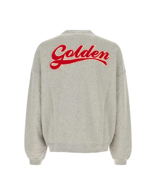 Golden Goose Deluxe Brand Gray Sweatshirts for men