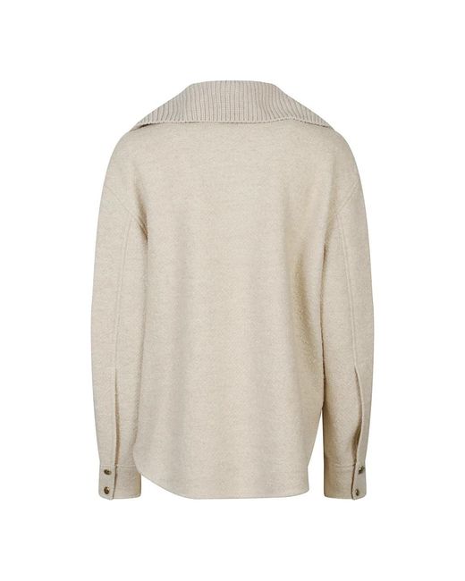 Moncler Light Jackets in het Natural