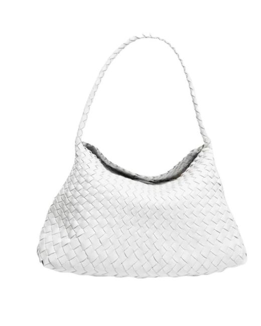 Shoulder Bags di Dragon Diffusion in White