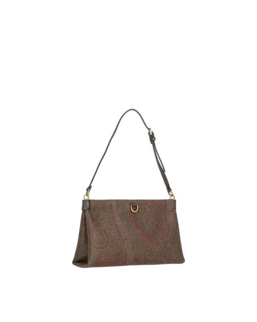 Etro Brown Shoulder Bags