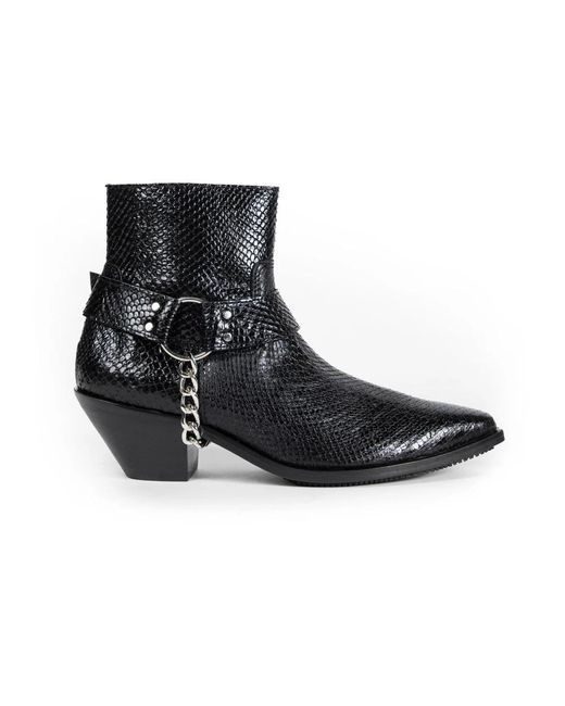 Junya Watanabe Black Cowboy Boots