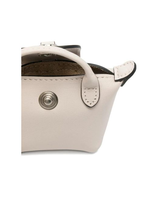 Longchamp White Handbags