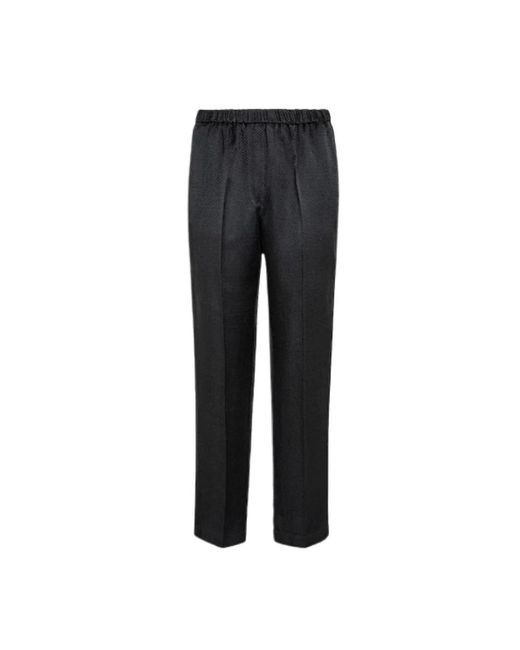 Forte Forte Black Straight Trousers