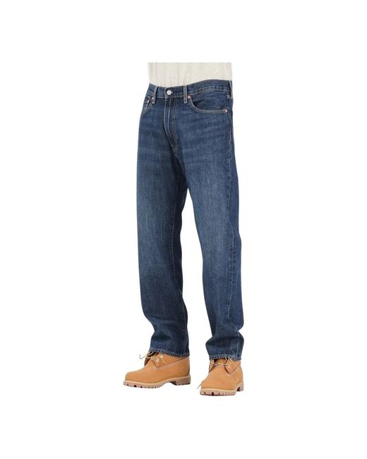 Levi's Blue Straight Jeans for men