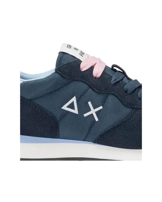 Sun 68 Blue Sneakers