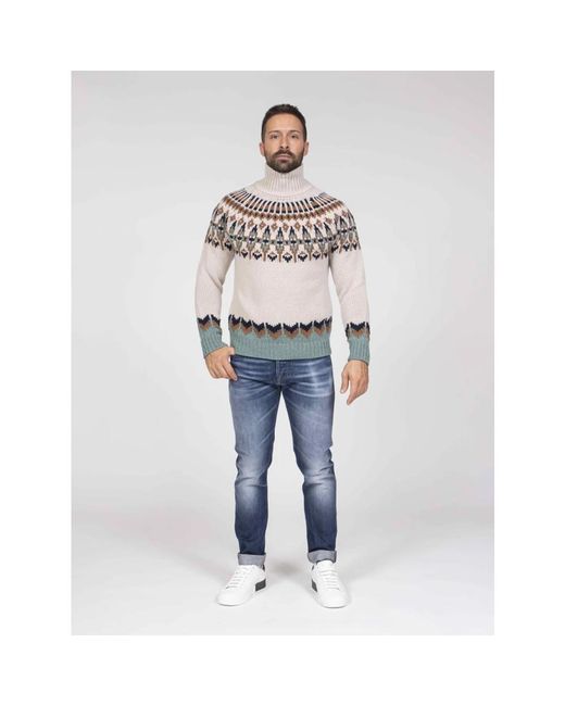 Dondup Gray Turtlenecks for men