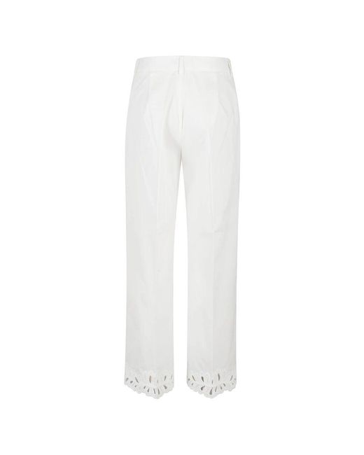 Wide Trousers di Seventy in White