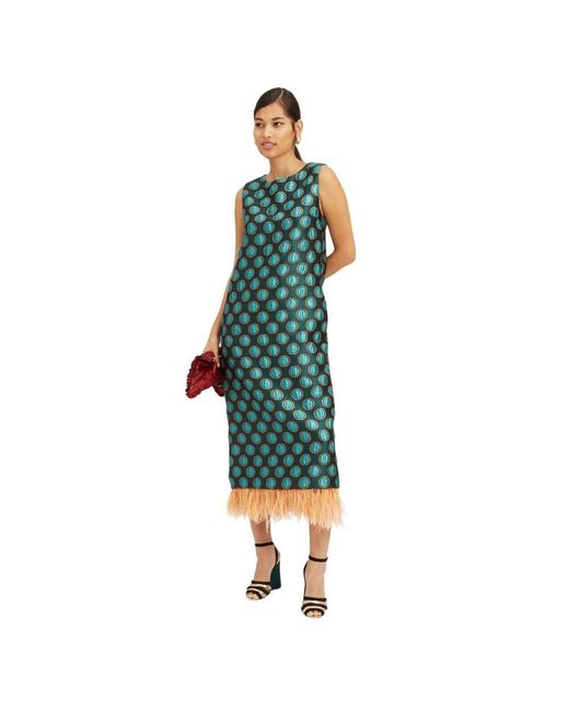 Midi Dresses LaDoubleJ en coloris Green