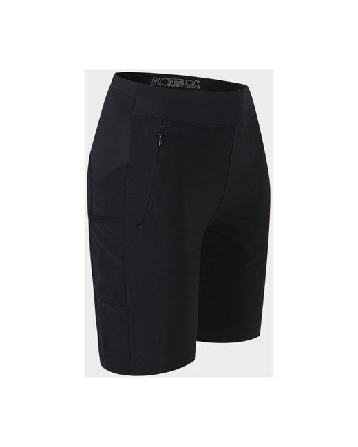 Montura Outdoor stretch shape shorts in Black für Herren
