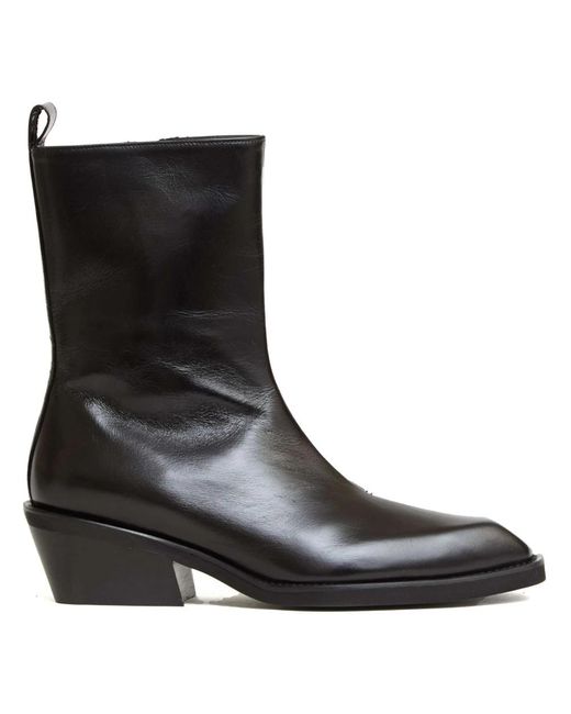 Poeve Black Cowboy Boots