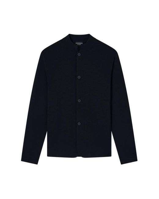 Emporio Armani Blue Casual Shirts for men