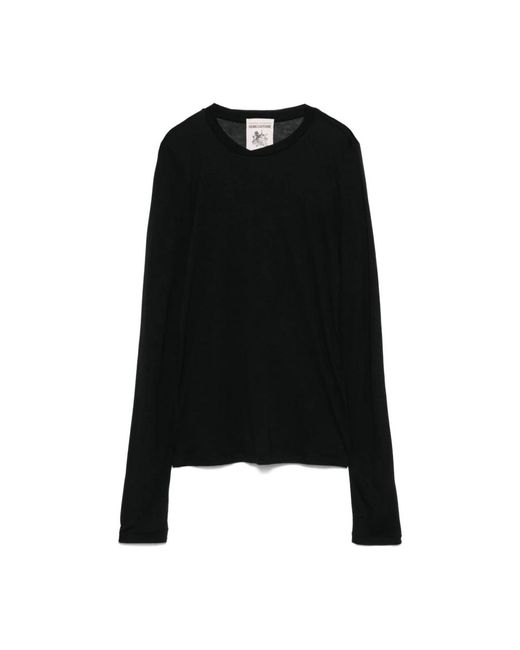 Polo Shirts Semicouture de color Black