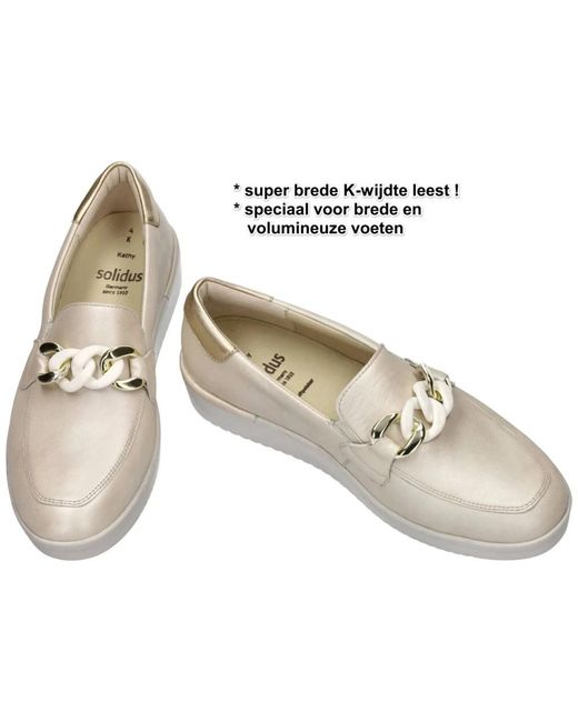 SOLIDUS White Kathy Loafer