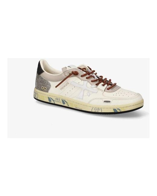Premiata White Sneakers for men