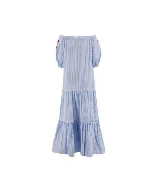 Ermanno Scervino Blue Maxi Dresses