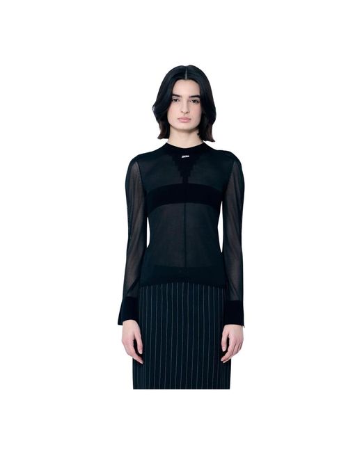 Round-Neck Knitwear Jean Paul Gaultier de color Blue