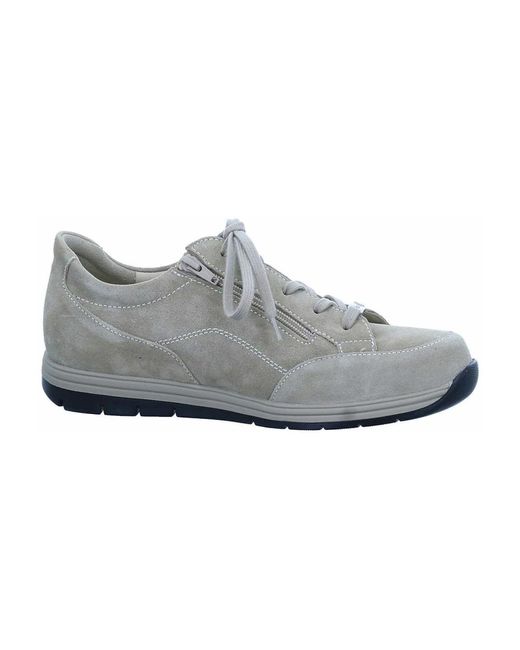 Finn Comfort Comfortabele Veterschoenen Voor in het Gray voor heren