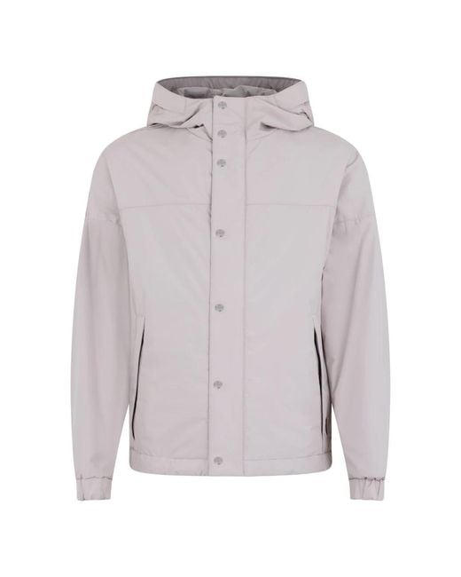 Moorer Gray Light Jackets for men