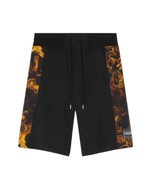 Versace Black Casual Shorts for men