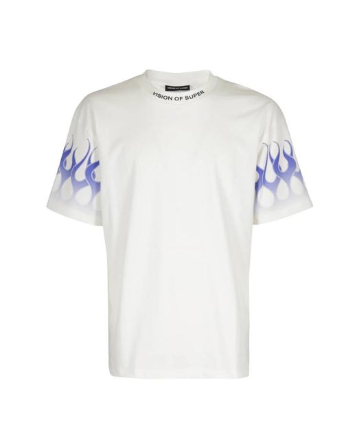 Tops > t-shirts Vision Of Super pour homme en coloris White