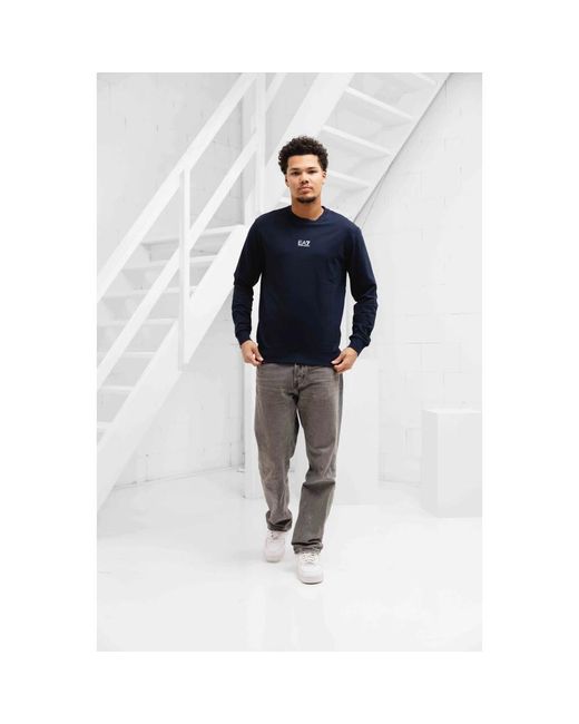 Emporio Armani Blue Sweatshirts for men