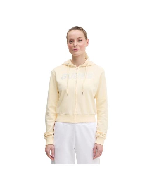 Zip-Throughs di Guess in White