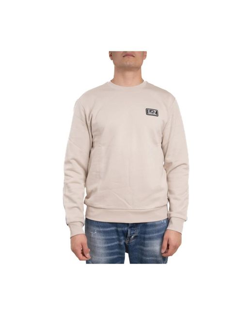EA7 Natural Sweatshirts for men