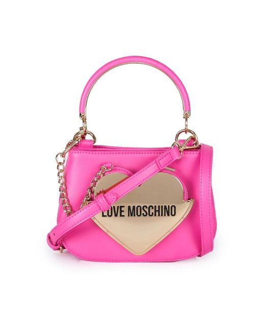 Love Moschino Pink Cross Body Bags