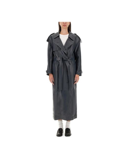 Salvatore Santoro Black Trench Coats