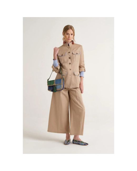 Light Jackets Maliparmi de color Natural
