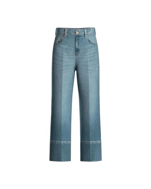 Marella Blue Wide Jeans