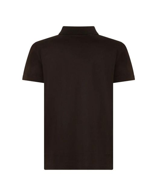 Moorer Black Polo Shirts for men