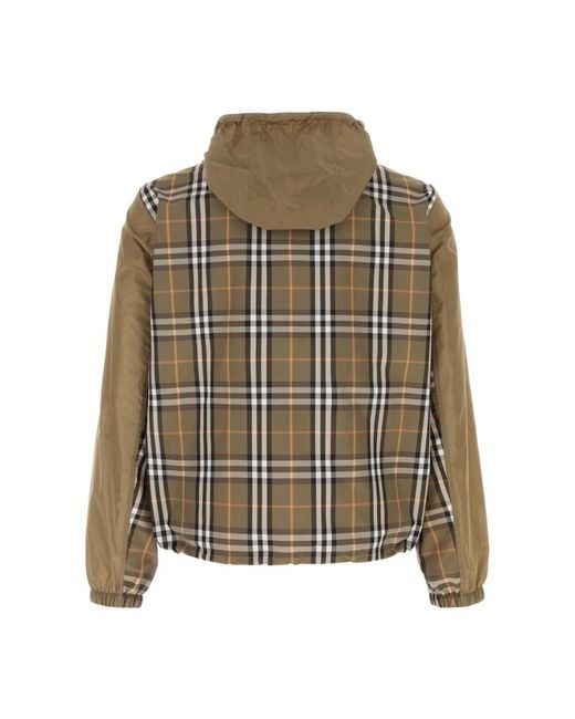 Burberry Green Bomber Jackets for men