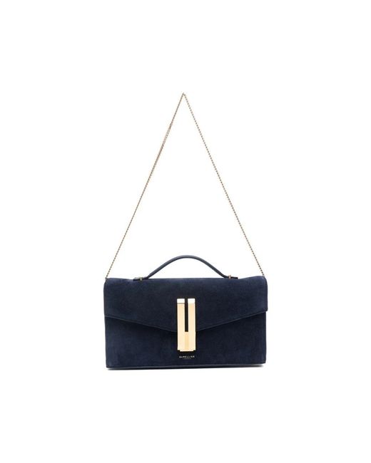 DeMellier London Blue Cross Body Bags
