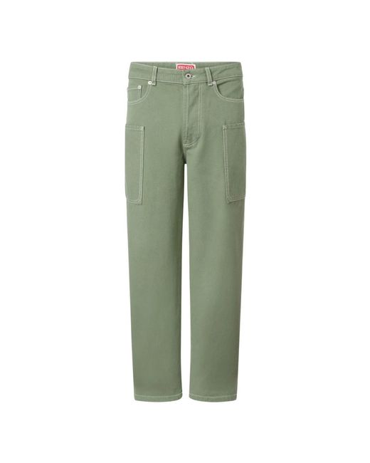 Jeans > straight jeans KENZO pour homme en coloris Green