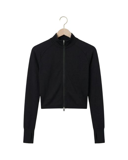 Aim'n Black Shape Seamless Zip Jacket