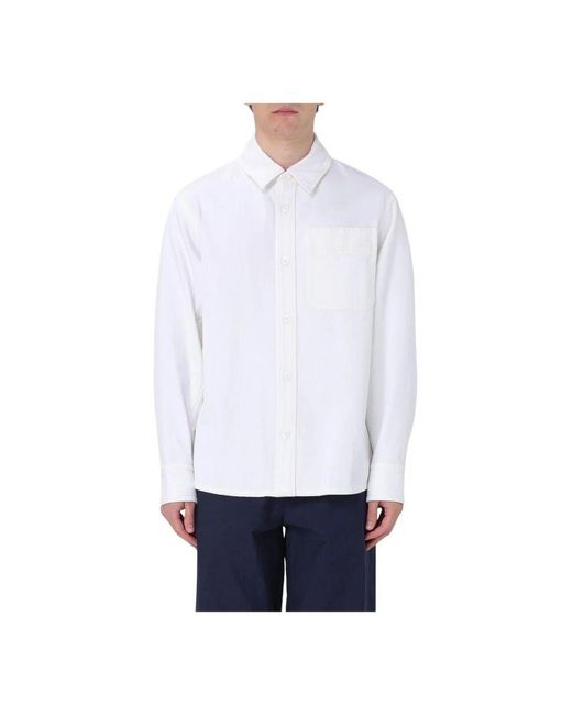 A.P.C. Langarmshirt Für Männer in White für Herren