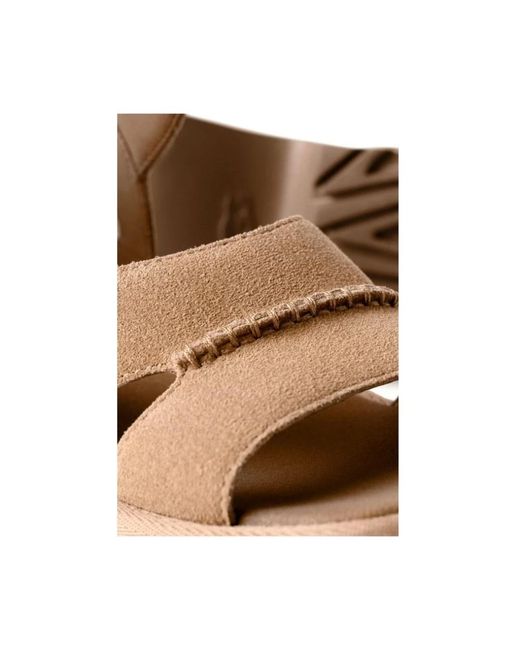 Ugg Natural High Heel Sandals