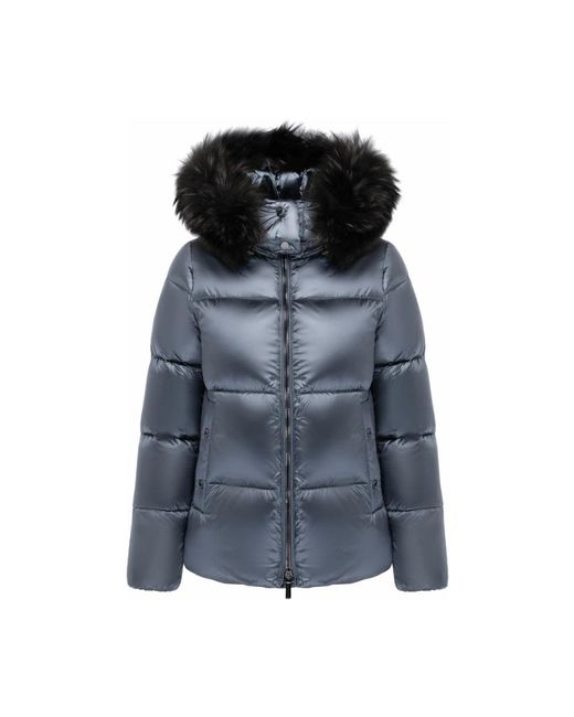 Down Jackets Moorer en coloris Blue