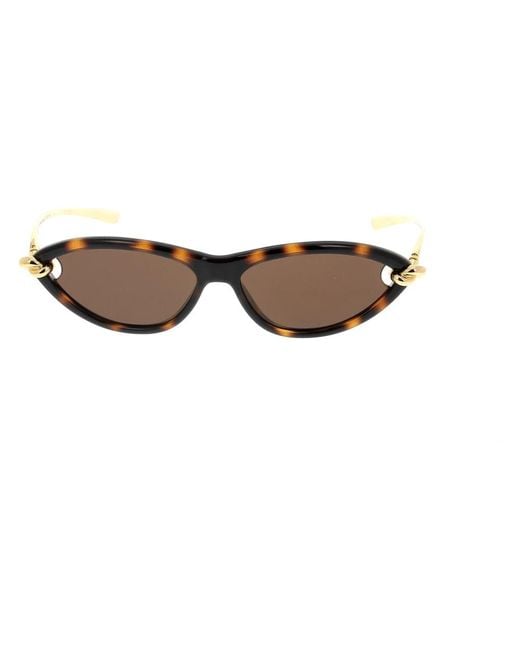 Sunglasses Bottega Veneta de color Brown